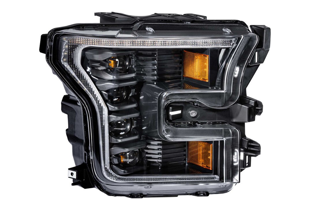 Morimoto Ford Raptor (1621) XB LED Headlights (Amber DRL) LF502A.2